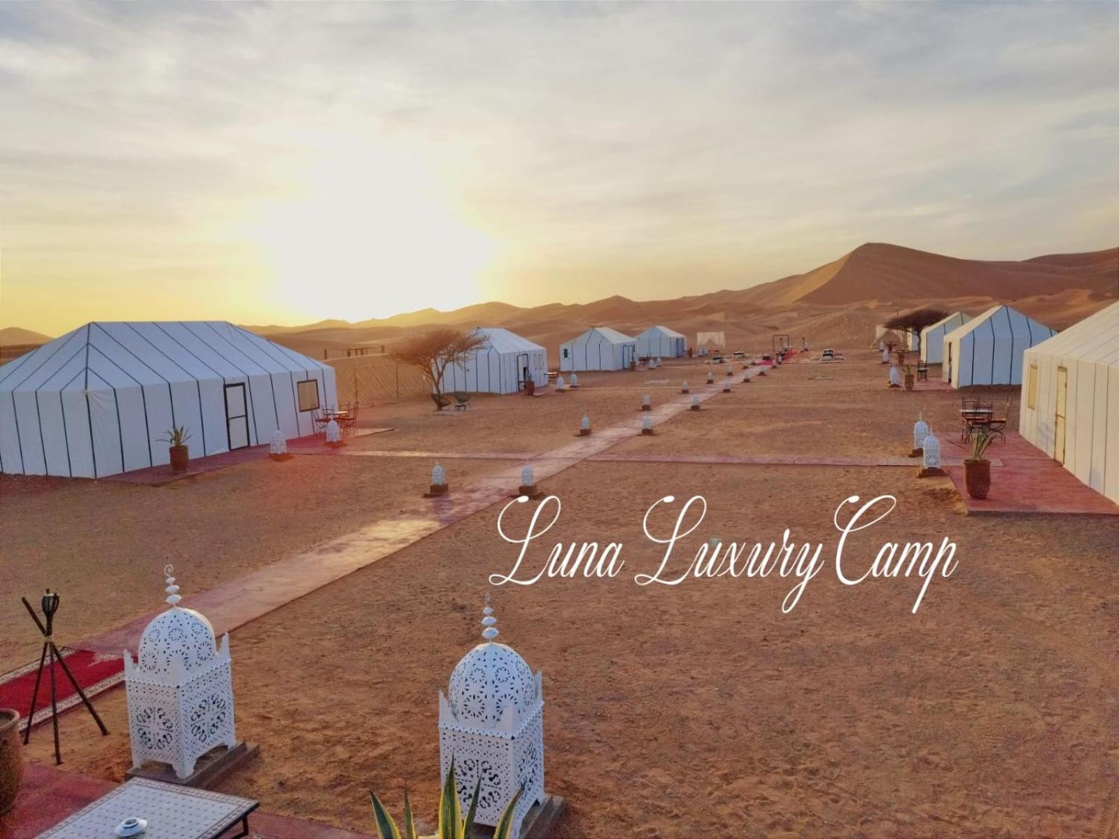 Hotel Luna Luxury Camp Merzouga Esterno foto