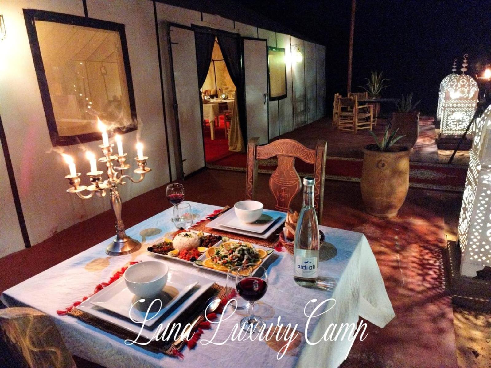 Hotel Luna Luxury Camp Merzouga Esterno foto