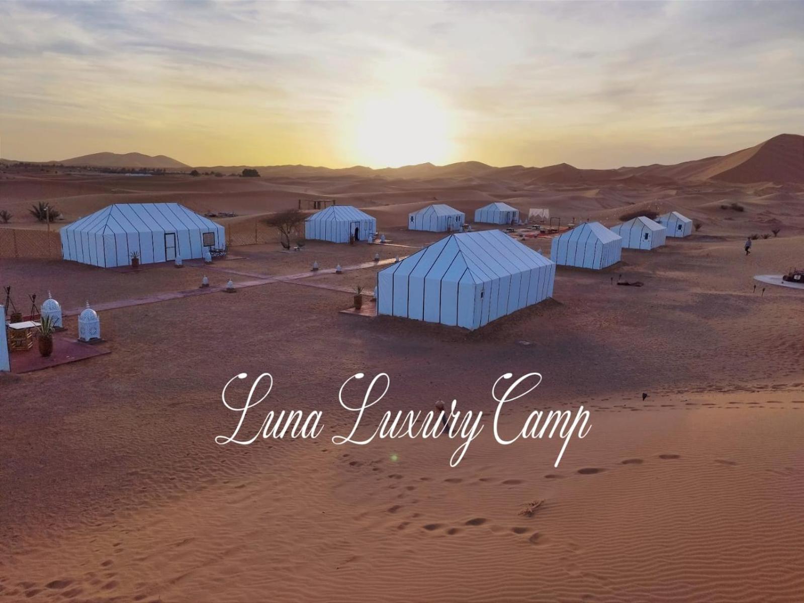 Hotel Luna Luxury Camp Merzouga Esterno foto